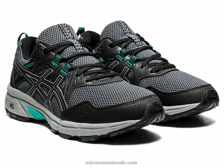 Asics rocă neagră/foaie gel-venture 8 latime ZF4643946