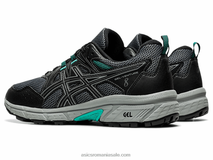 Asics rocă neagră/foaie gel-venture 8 latime ZF4643946