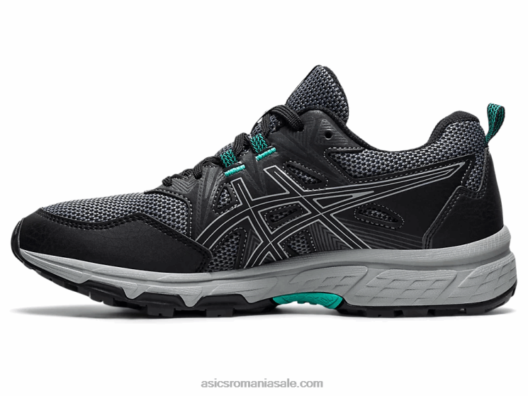 Asics rocă neagră/foaie gel-venture 8 latime ZF4643946