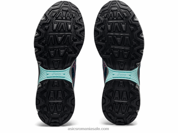 Asics teal de mare adâncime/coral aprins gel-venture 8 ZF4643612
