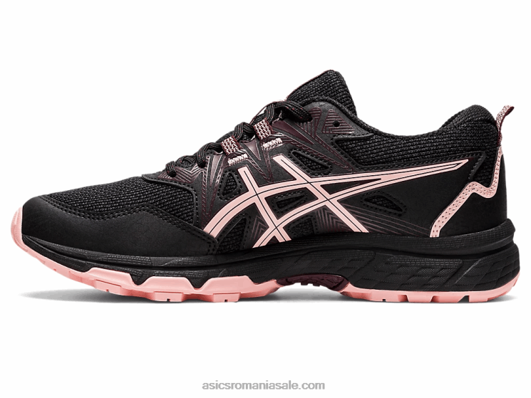 Asics trandafir negru/mat gel-venture 8 ZF4642873