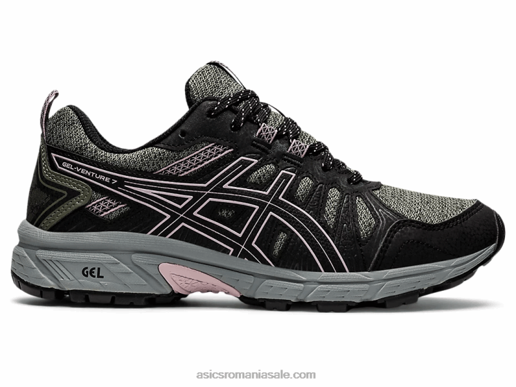 Asics verde lichen/trandafir de bazin de apă gel-venture 7 ZF4644118