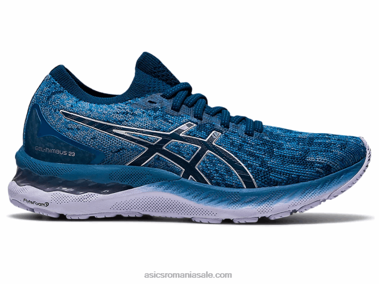 Asics ață gri/mako albastru gel-nimbus 23 tricot ZF4643922