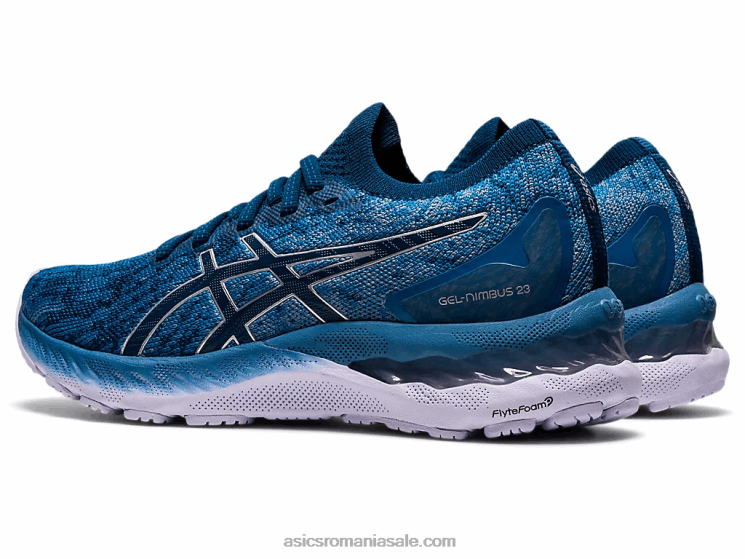 Asics ață gri/mako albastru gel-nimbus 23 tricot ZF4643922