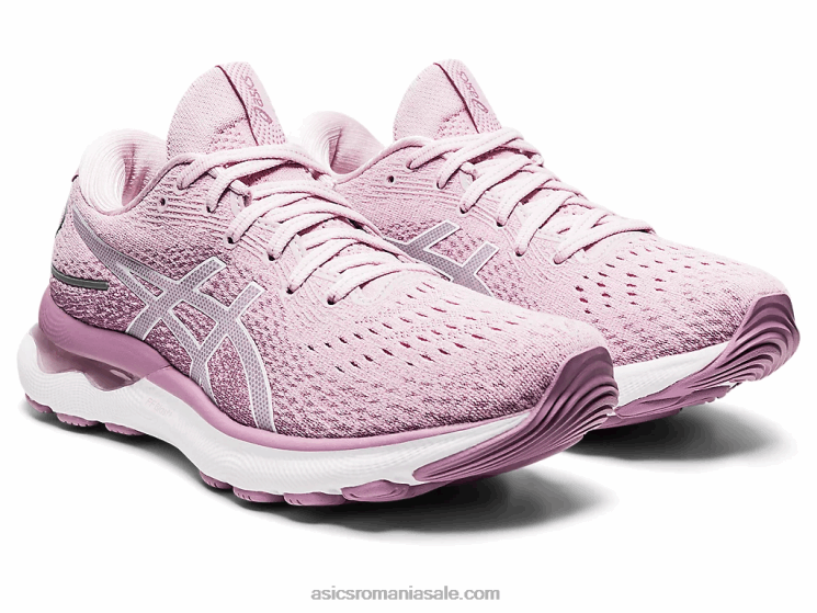 Asics abia trandafir/alb gel-nimbus 24 ZF4643542