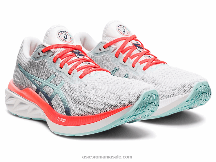 Asics alb/albastru de tunet dinablast 2 ZF4643742
