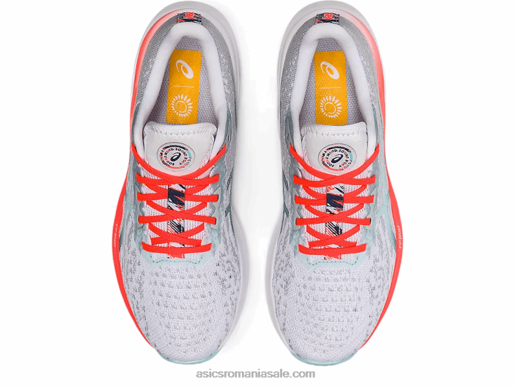 Asics alb/albastru de tunet dinablast 2 ZF4643742