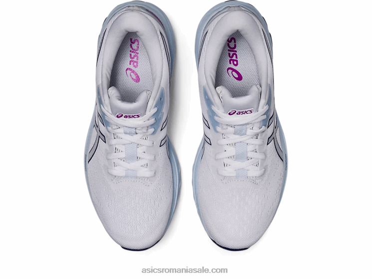 Asics alb/albastru scufundat gt-1000 11 lățime ZF4642878