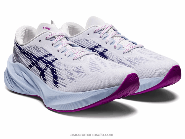 Asics alb/albastru scufundat novablast 3 ZF4642887