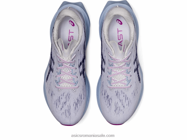 Asics alb/albastru scufundat novablast 3 ZF4642887