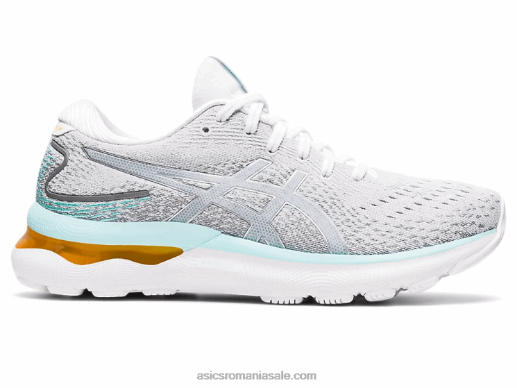 Asics alb/argint pur gel-nimbus 24 ZF4643234