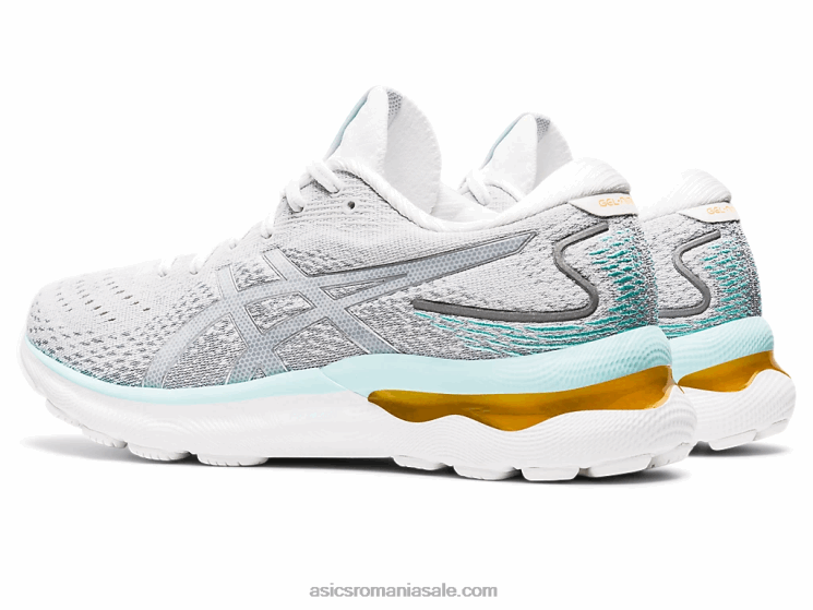 Asics alb/argint pur gel-nimbus 24 ZF4643234