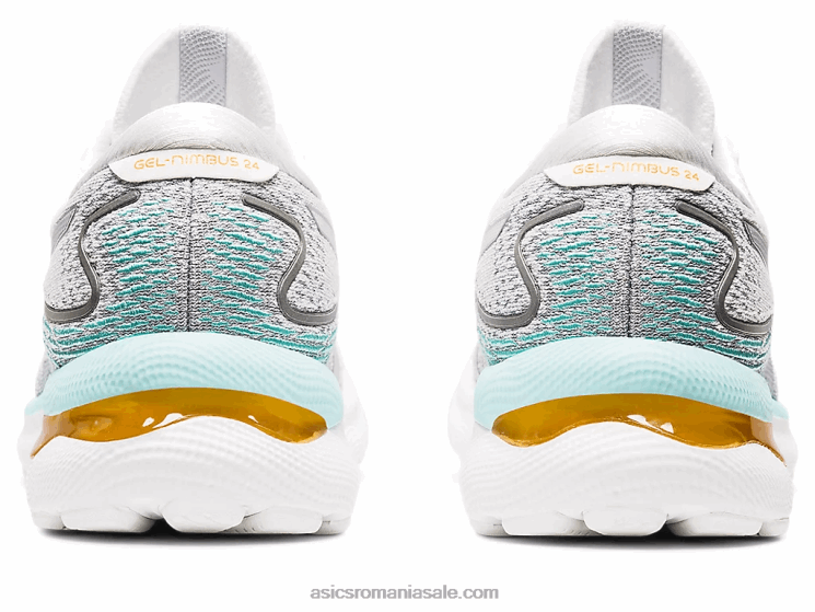 Asics alb/argint pur gel-nimbus 24 ZF4643234