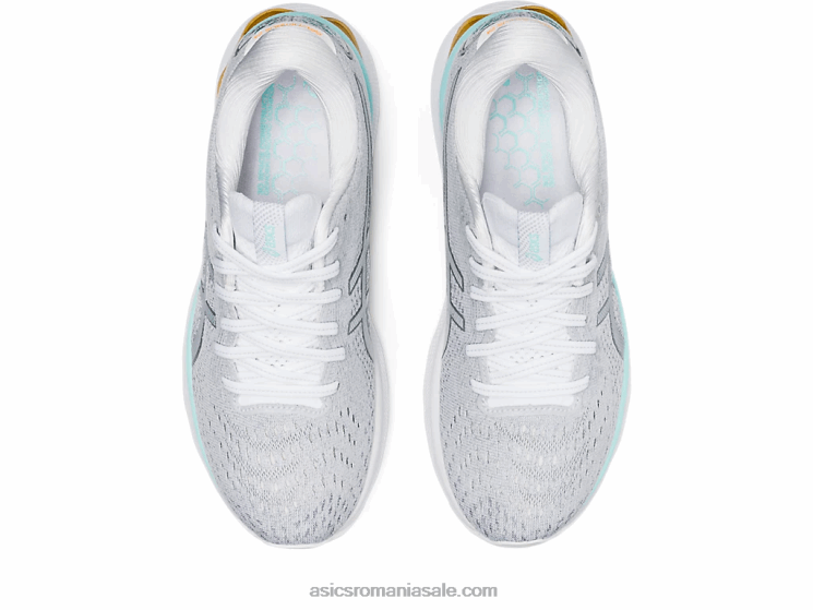 Asics alb/argint pur gel-nimbus 24 ZF4643234