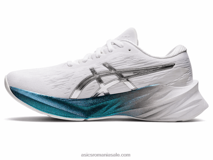 Asics alb/argint pur novablast 3 platină ZF4642897
