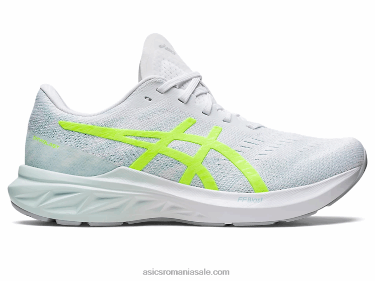 Asics alb/galben de siguranță dinablast 3 ZF4642722