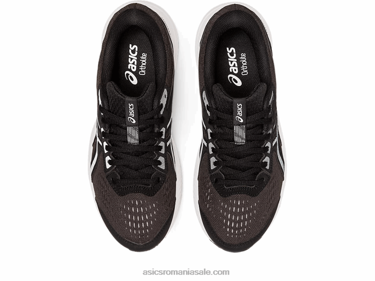 Asics alb negru conținut de gel 8 ZF4642684