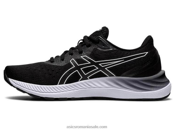 Asics alb negru gel-excitare 8 ZF4643437