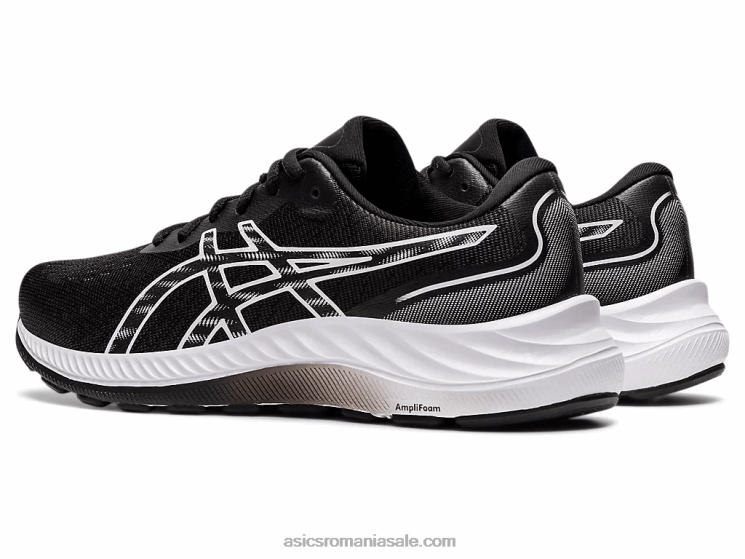 Asics alb negru gel-excite 9 lățime ZF4643244