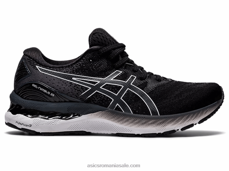 Asics alb negru gel-nimbus 23 lățime ZF4644011