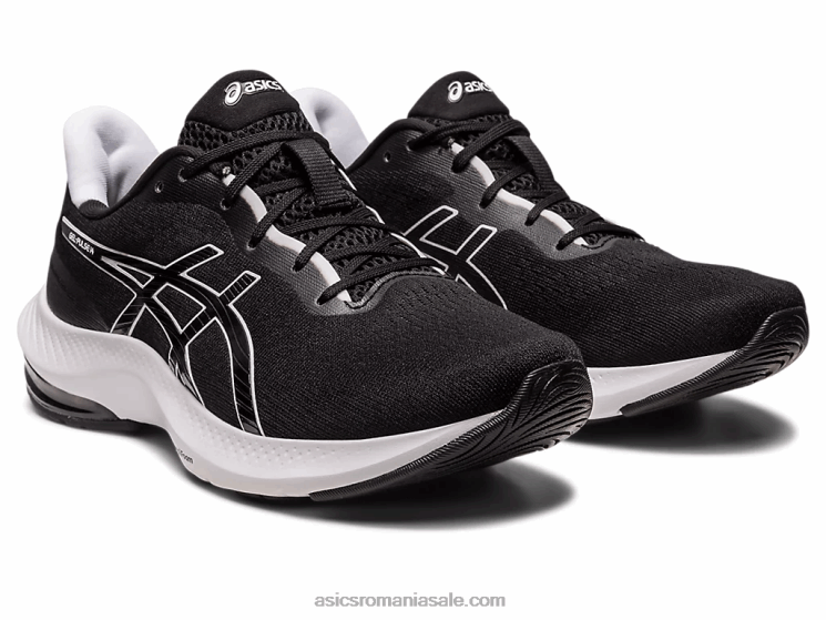 Asics alb negru gel-pulse 14 lățime ZF4642466