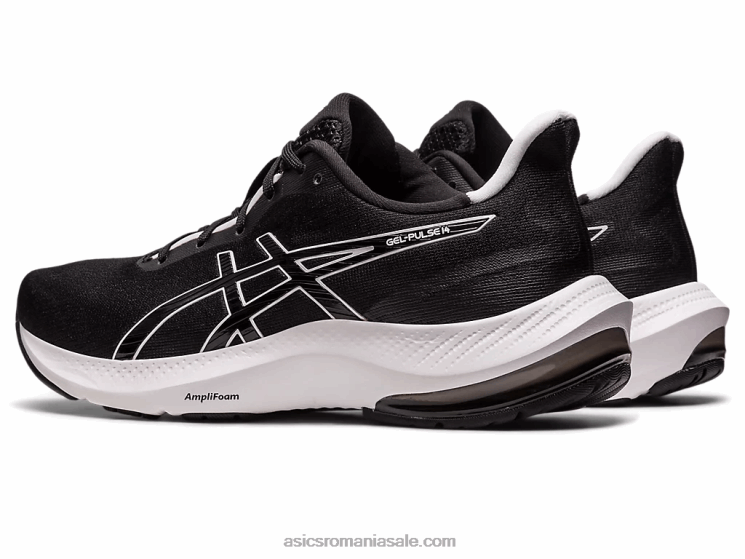 Asics alb negru gel-pulse 14 lățime ZF4642466