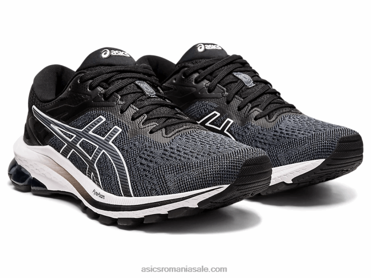Asics alb negru gt-1000 10 lățime ZF4643995
