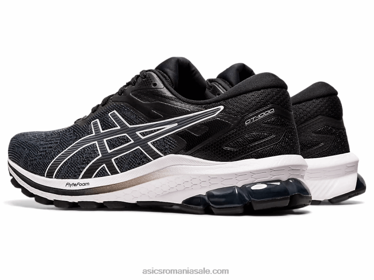 Asics alb negru gt-1000 10 lățime ZF4643995