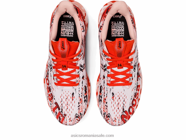 Asics alb negru noosa tri 14 ZF4643120