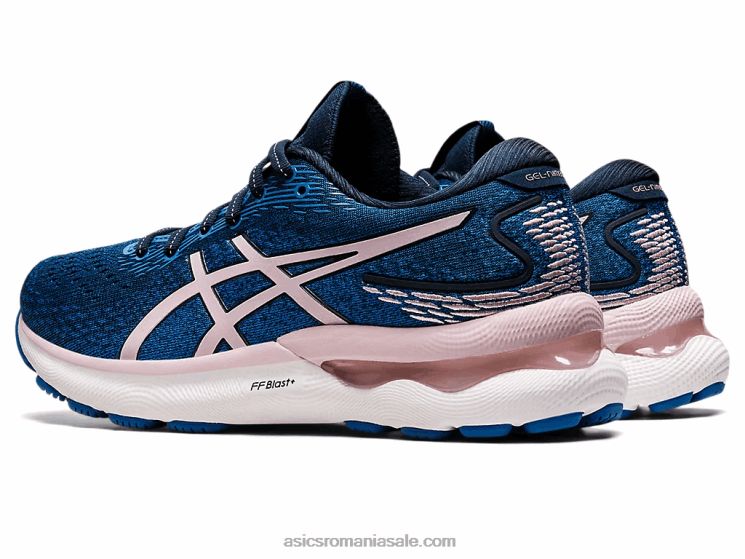 Asics albastru francez/abia trandafir gel-nimbus 24 ZF4643546