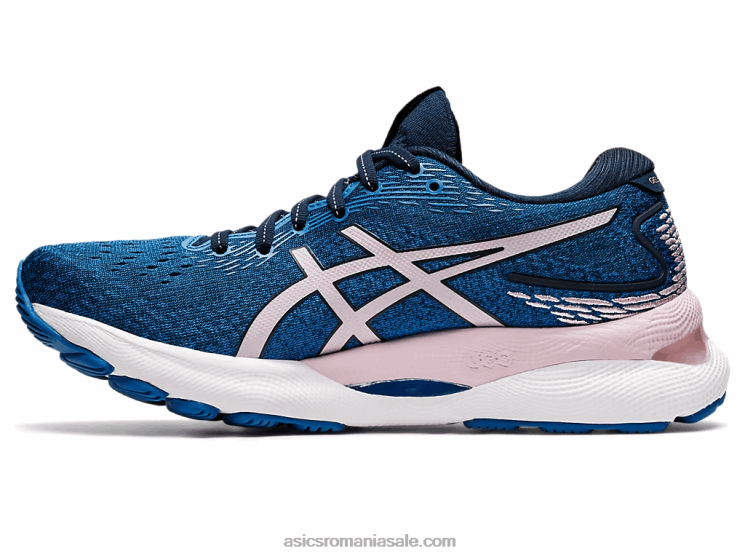 Asics albastru francez/abia trandafir gel-nimbus 24 ZF4643546