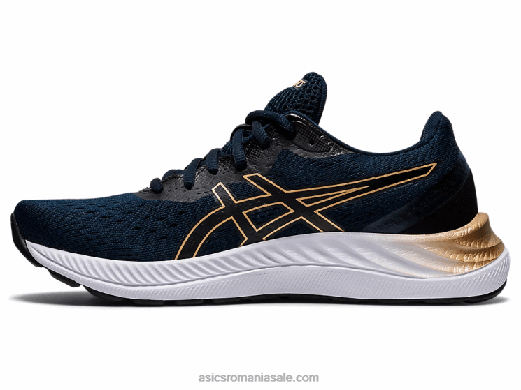 Asics albastru francez/șampanie gel-excite 8 lățime ZF4643535
