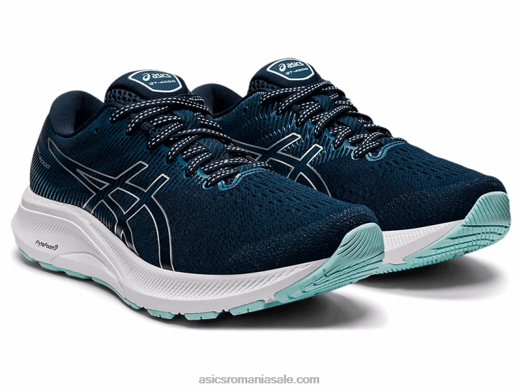 Asics albastru francez/argint pur gt-4000 3 latime ZF4642655
