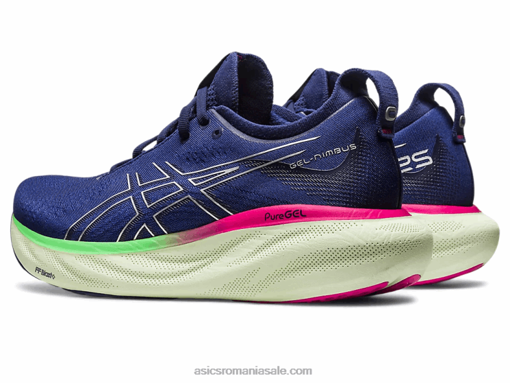 Asics albastru indigo/argintiu pur gel-nimbus 25 ZF4642373