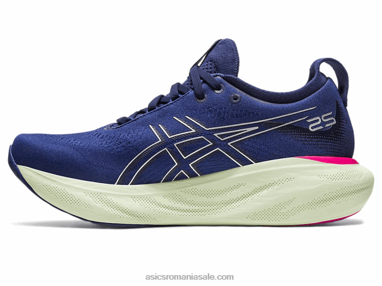 Asics albastru indigo/argintiu pur gel-nimbus 25 ZF4642373