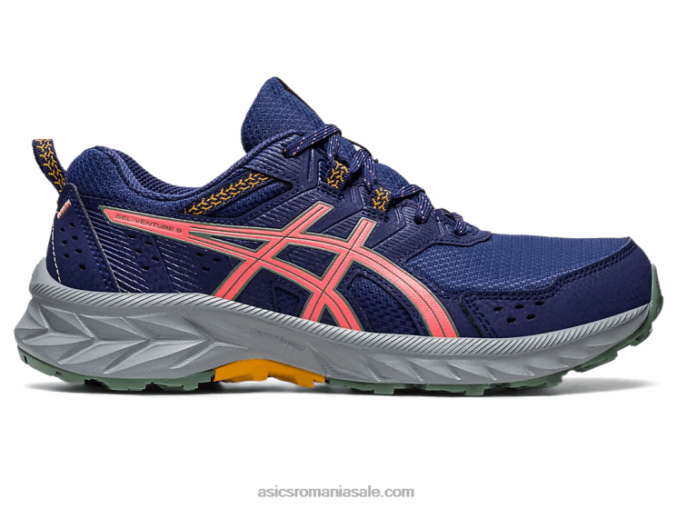 Asics albastru indigo/papaya gel-venture 9 ZF4642213