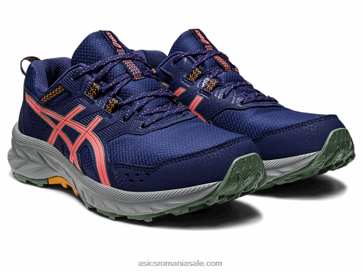 Asics albastru indigo/papaya gel-venture 9 ZF4642213