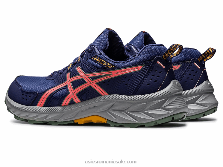 Asics albastru indigo/papaya gel-venture 9 ZF4642213