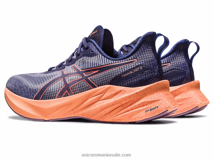 Asics albastru indigo/papaya novablast 3 le ZF4642291