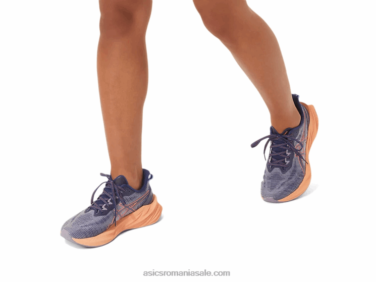 Asics albastru indigo/papaya novablast 3 le ZF4642291