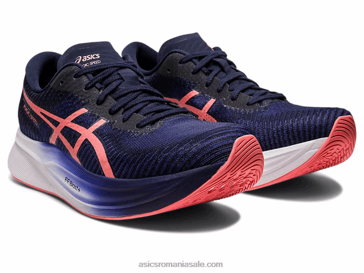 Asics albastru indigo/papaya viteza magica 2 ZF4642327