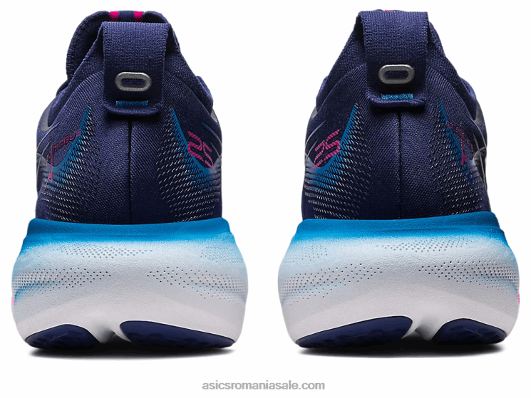 Asics albastru indigo/roz rave gel-nimbus 25 ZF4642138