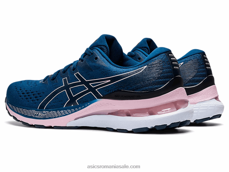Asics albastru mako/abia trandafir gel-kayano 28 lățime ZF4643553