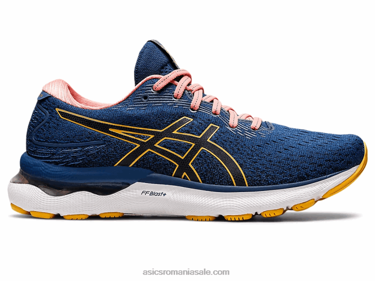 Asics albastru miezul nopții/galben tigru gel-nimbus 24 ZF4642667
