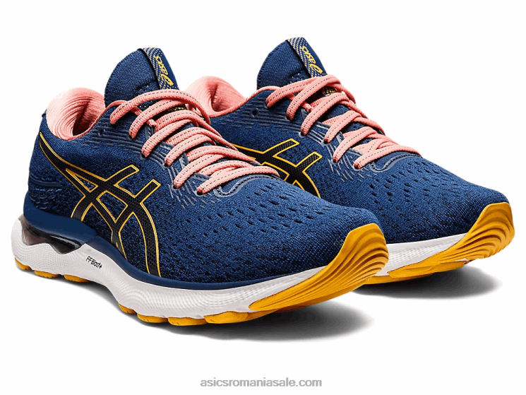 Asics albastru miezul nopții/galben tigru gel-nimbus 24 ZF4642667