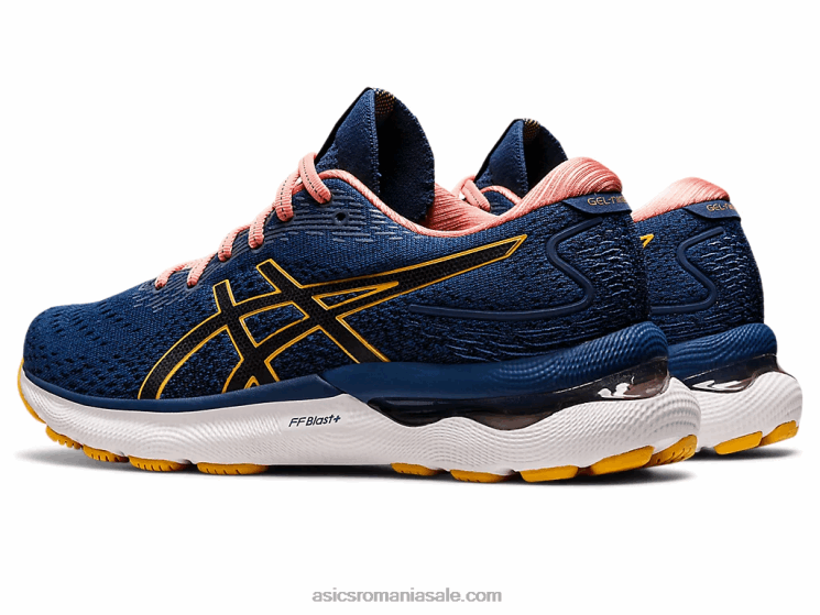 Asics albastru miezul nopții/galben tigru gel-nimbus 24 ZF4642667