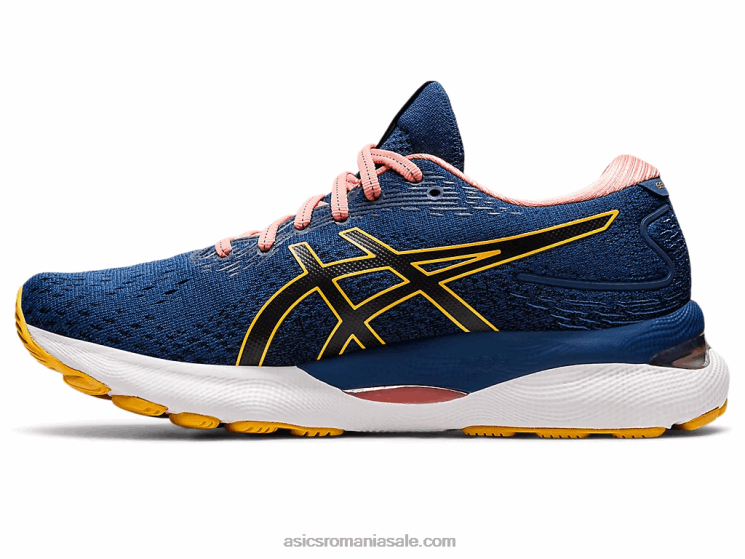 Asics albastru miezul nopții/galben tigru gel-nimbus 24 ZF4642667