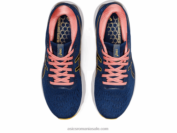 Asics albastru miezul nopții/galben tigru gel-nimbus 24 ZF4642667