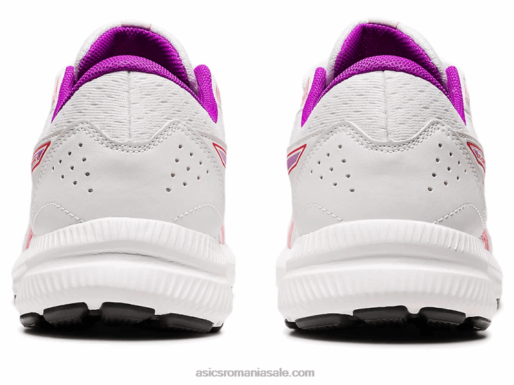 Asics alertă alb/roșu conținut de gel 8 ZF4642657