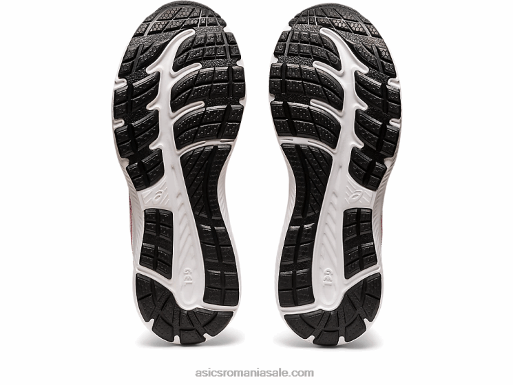 Asics alertă alb/roșu conținut de gel 8 ZF4642657